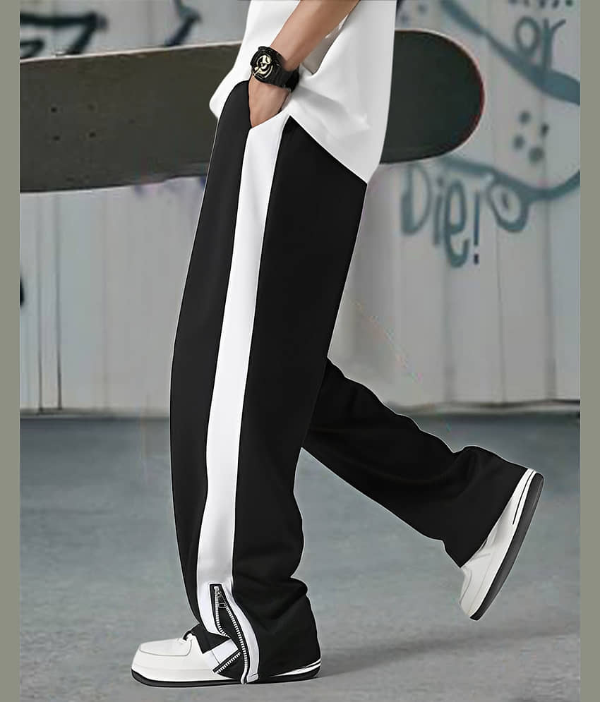 ENITOR Black Polyester Men's Trackpants ( Pack of 1 )