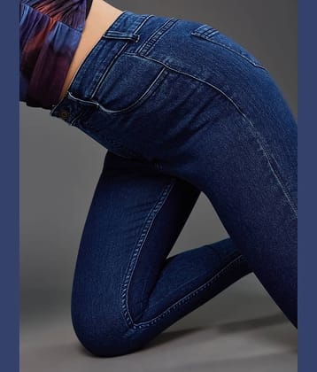 Miss Chase - Blue Denim Skinny Fit Women's Jeans ( Pack of 1 )