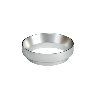 The Bean Co Roasters Coffee Portafilter Dosing Ring | 58mm | Aluminum Alloy | Magnetic Portafilter Dose Funnel Accessory |Silver