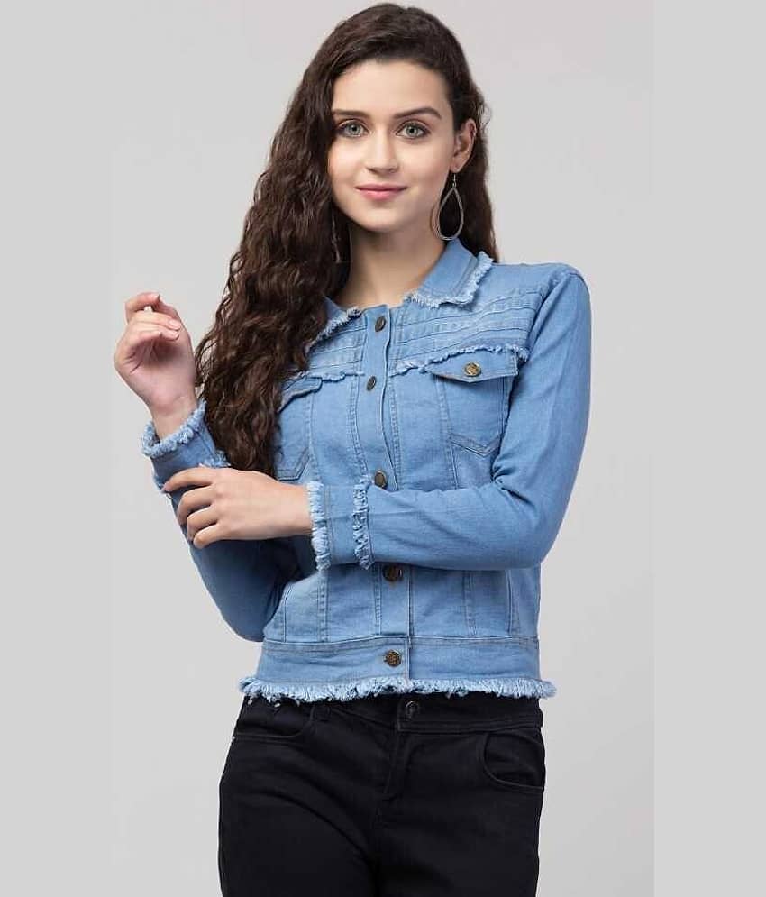 Kashian Women Denim Jacket ( Blue )