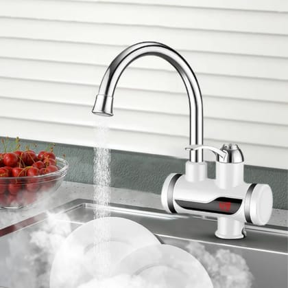 Drumstone (15 Years Warranty ) Instant Hot Water Tap Heater/Gyser Tamprature Display Tankless Instant Water Gyser, Fast Heating Non-Leak Design Perfect For Kitchen, Bathroom And Sink. Drumstone (15 Years Warranty ) Instant Hot Water Tap Heater/Gyser Tamp