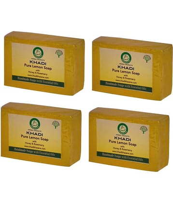 Khadi Herbal Pure Lemon Soap 125 gm Pack of 4