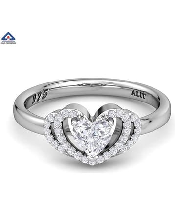 ALITJEWELLERY - Silver Rings ( Pack of 1 )