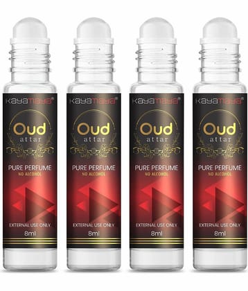 Kayamaya Oud Non- Alcoholic 50ml Attar ( Pack of 4 )