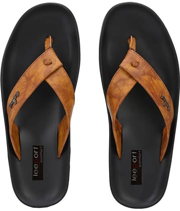 Leeport - Beige  Synthetic Thong Flip Flop