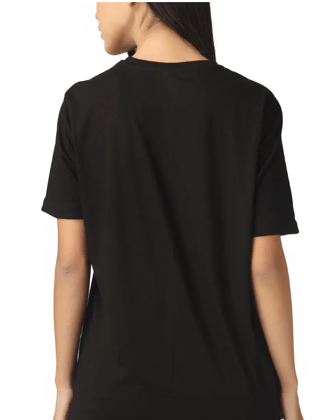space | nasa official merchandise tee women - made in 100% cotton Black / M