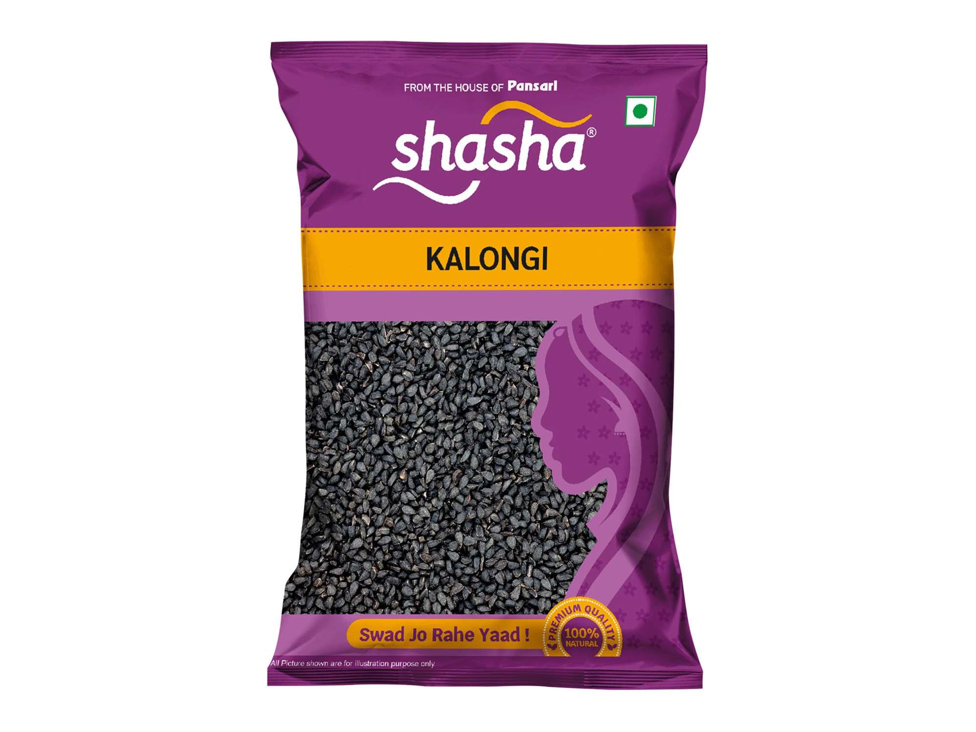 Shasha  Whole Kalongi - 100gm