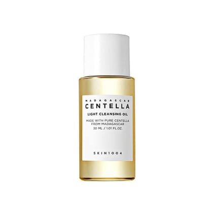 SKIN1004 Madagascar Centella Light Cleansing Oil | Gentle Makeup Remover & Deep Cleansing Oil SKIN1004 Madagascar Centella Light Cleansing Oil | Gentle Makeup Remover & Deep Cleansing Oil - 30 ml (Pack of 1)