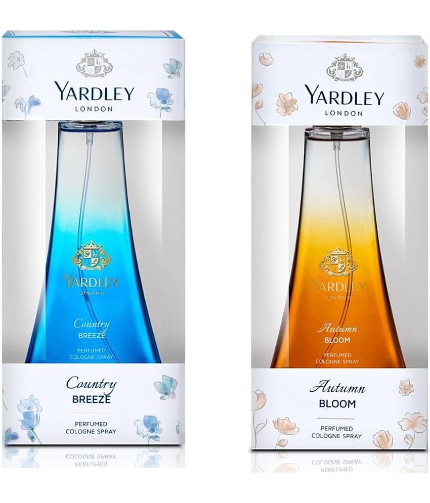Yardley London Autumn Bloom And Country Breeze Perfume - 200ml (Pack of 2, 100ml each)