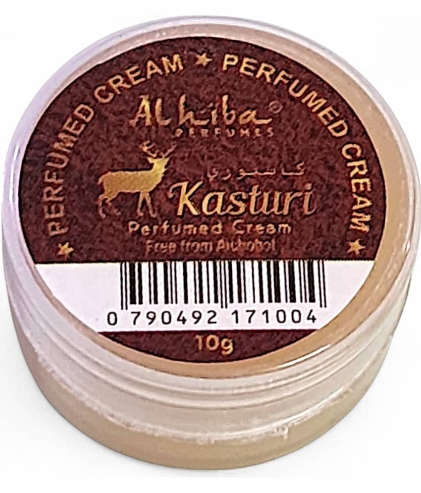 Al Hiba Kasturi Perfumed Body Deodorant Cream for Unisex 10 gm ( Pack of 1 )
