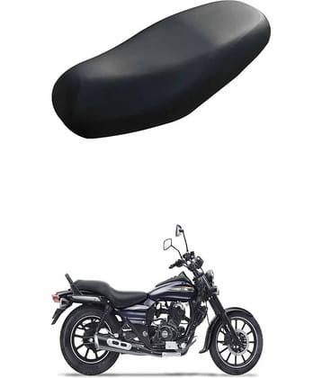 RONISH Bike/Scooty Seat Cover Black For Bajaj Avenger 150 Street