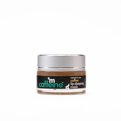 mCaffeine Coffee Lip Sleeping Mask For Hydration & Repair - 24 Hrs Moisturization, 12 gm