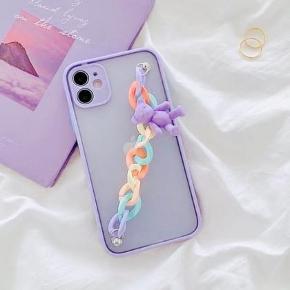 Rainbow Strap Holder Matte Premium Case-iPhone 11 Pro Max