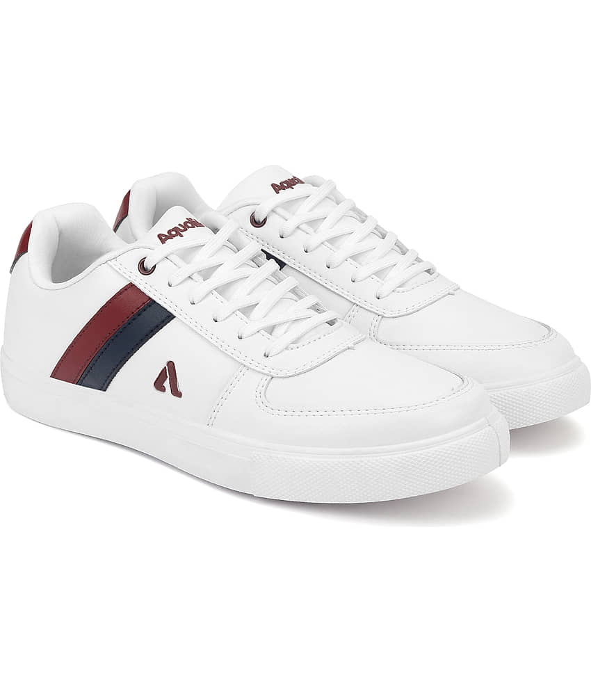 Aqualite Maroon Men's Sneakers
