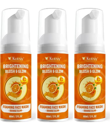 KURAIY Facial Cleanser Face Washing Remove Blackhead Face wash pack of 3