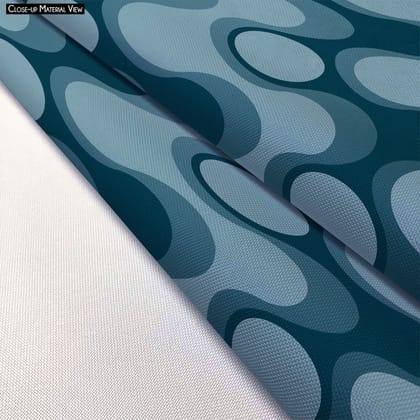 Abstract Retro D3 Pillow Cover Case-Cotton Canvas / 27 x 18 inch (69 x 46 cms); Single Piece
