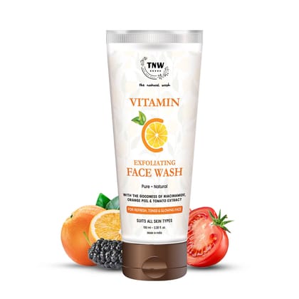 Vitamin C Exfoliating Face Wash - Paraben/Sulphate-Free-100ml