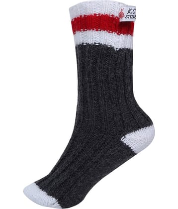 KC Store Women's Handmade Woolen Calf Length Socks For Winters