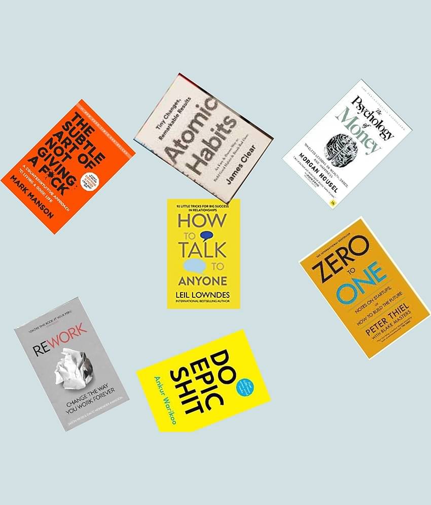 Self Help 7 Books Combo