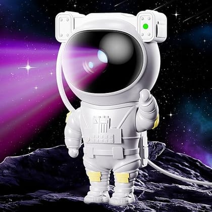 MEHRAAZ STORE Astronaut Star Projector Night Light - Space Projector Galaxy Starry Nebula Ceiling Projection Lamp with Timer, Remote and 360°Adjustable, Gift for Kids Adults for Bedroom, Gaming Room Decor Aesthetic