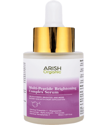 Arish Organic Face Serum Peptides Hydrating For All Skin Type ( Pack of 1 )