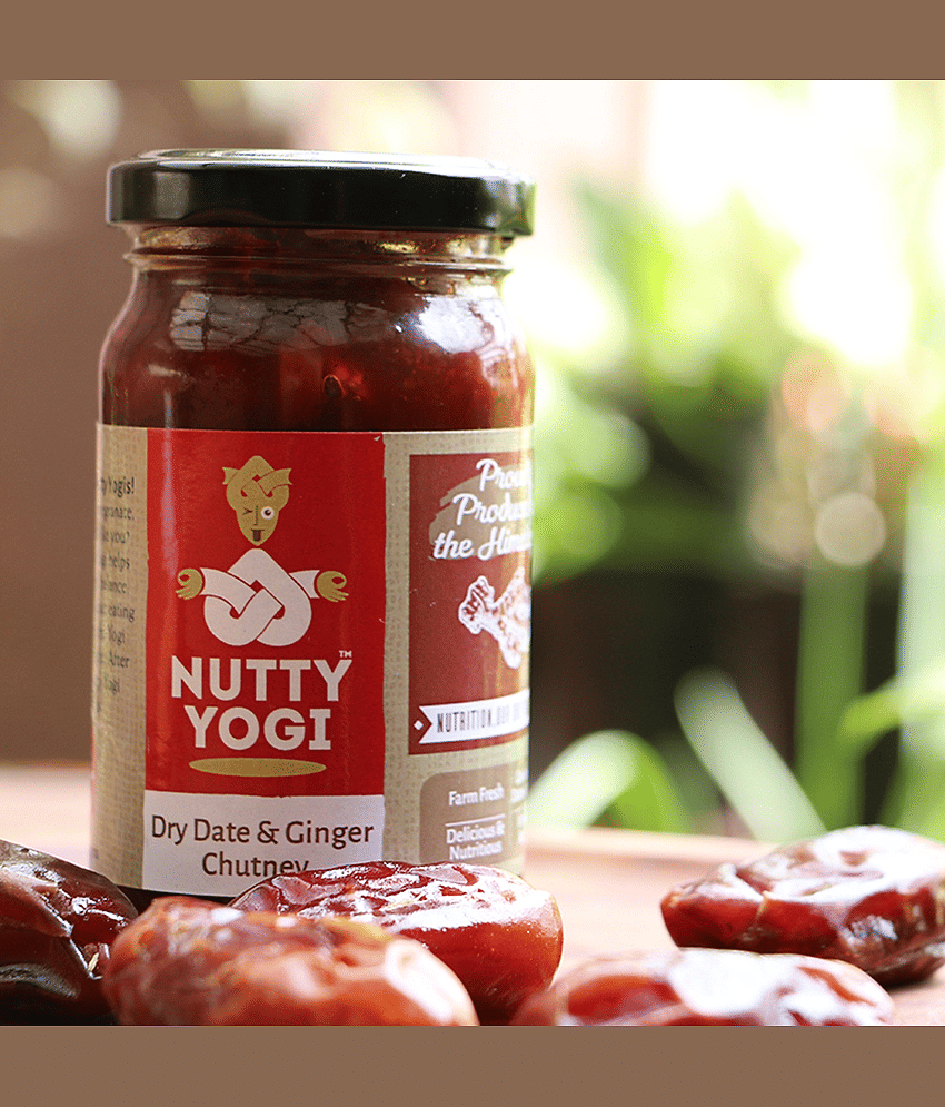 Nutty Yogi Dry dates & Ginger Chutney 250 g