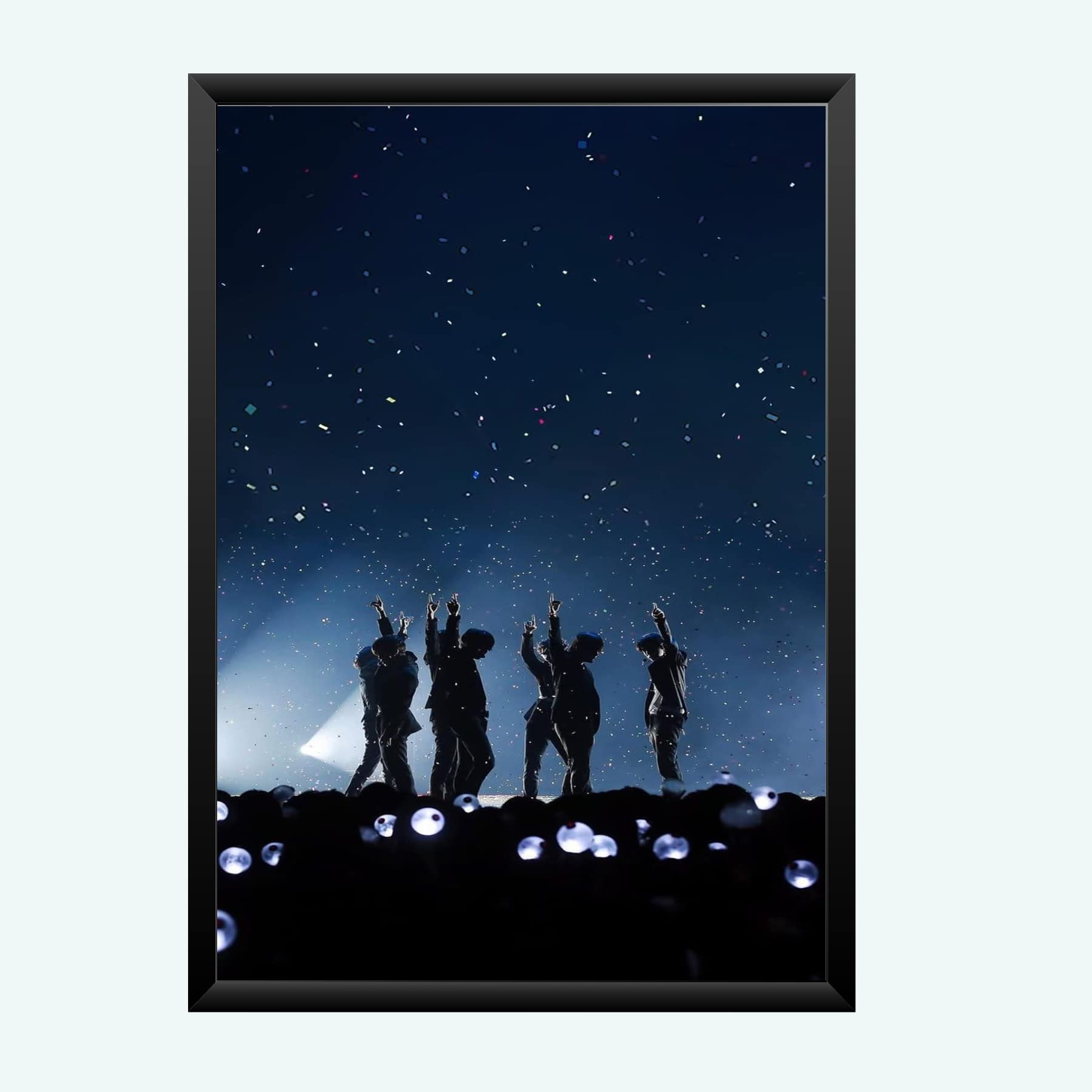 Nokkes Bts Army Bangtan Boy V suga J-Hope Jungkook Jin Jimin Rm 8X12 Inch Size Photo Frame Photo Home Office_bts2_57