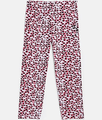 Sini Mini Girls 100% Cotton Trousers ( Hot Pink )
