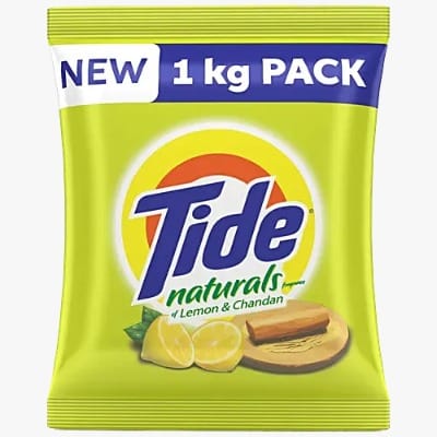 Tide Naturals Detergent Washing Powder - Lemon & Chandan, 1 kg
