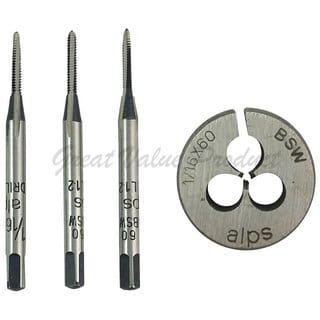 Scorpion Tap Die Set BSW 1.58 mm (1/16 inch) High Quality Taps Screw for Jewelers Watch Repairs Screws Watchmaker Scorpion Tap Die Set BSW 1.58 mm (1/16 inch) High Quality Taps Screw for Jewelers Watch Repairs Screws Watchmaker