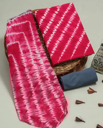 Elegant Floral Print Dress Material Set Akshaya Botiq