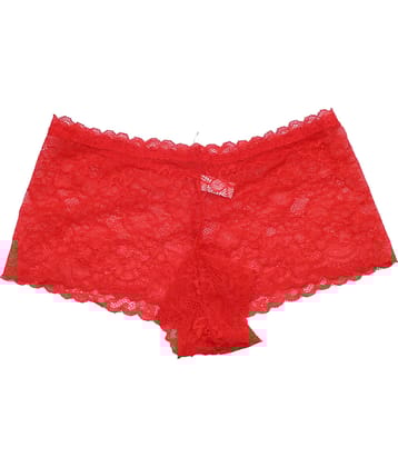 Elina Lace Women's Thongs ( Red )