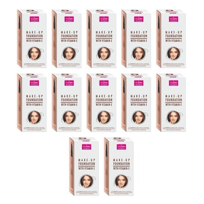 Vi-John Foundation Tube 60Gm (Pack of 12)