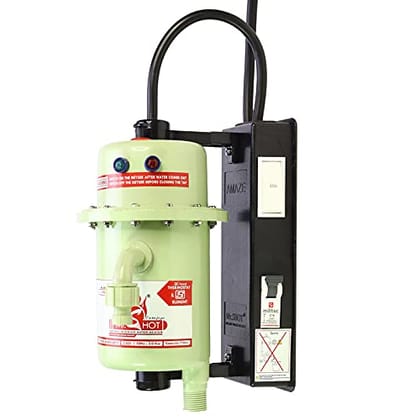 Mr.SHOT AMAZE Fitted with Miniature Circuit Breaker and ON OFF Switch/Made of First Class ABS Plastic/Water Inlet and Outlet Threaded Model/Manual Reset Model/Color GREEN Mr.SHOT AMAZE Fitted with Miniature Circuit Breaker and ON OFF Switch/Made of First