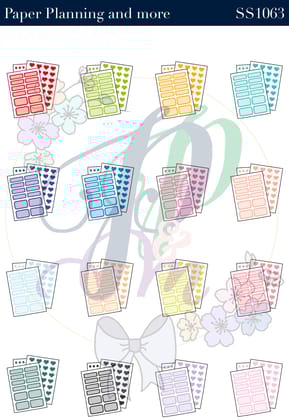 Stickers Collection Sticker Sheet-Glossy