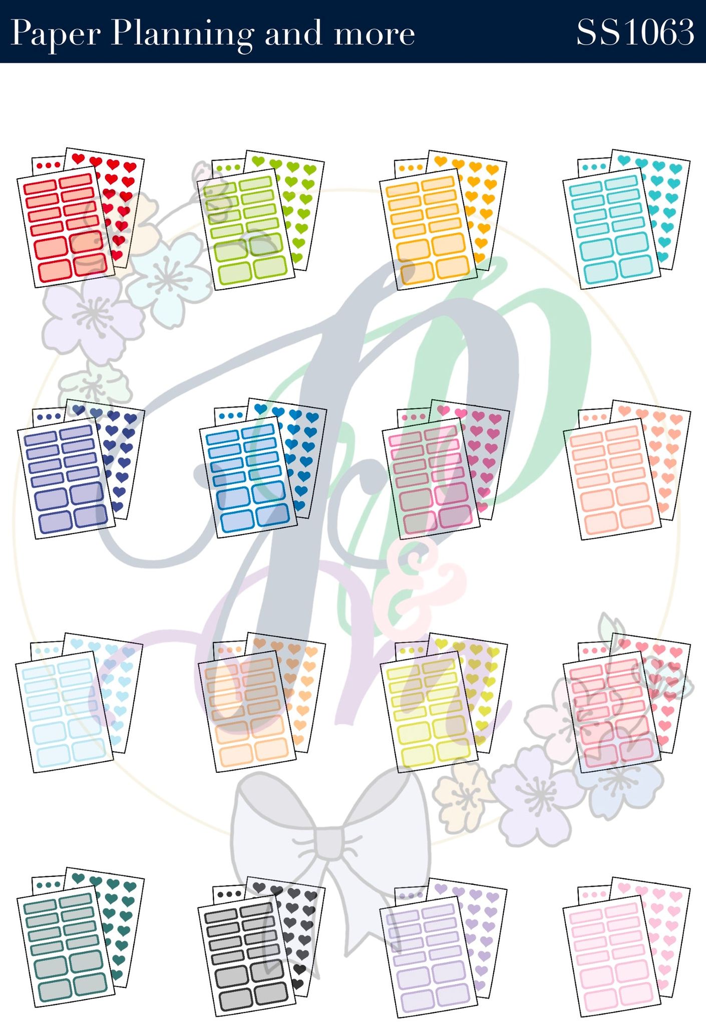Stickers Collection Sticker Sheet-Glossy