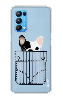 Cute Dog Soft Cover for Oppo Reno5 Pro
