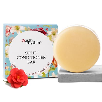 Earth Rhythm Organic Hair Conditioner For Frizz, Dryness, Splitends | Tamanu Oil & Shea Butter| Men & Women | Sulphate And Paraben Free | Cardboard Box- 80G, 1 Count Earth Rhythm Organic Hair Conditioner For Frizz, Dryness, Splitends | Tamanu Oil & Shea 