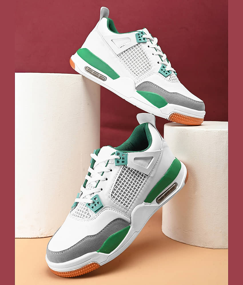 Fashion Victim Green Men's Sneakers