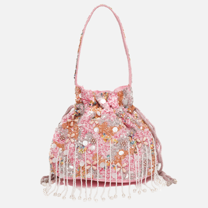 RAINBOW POTLI BAG-PINK