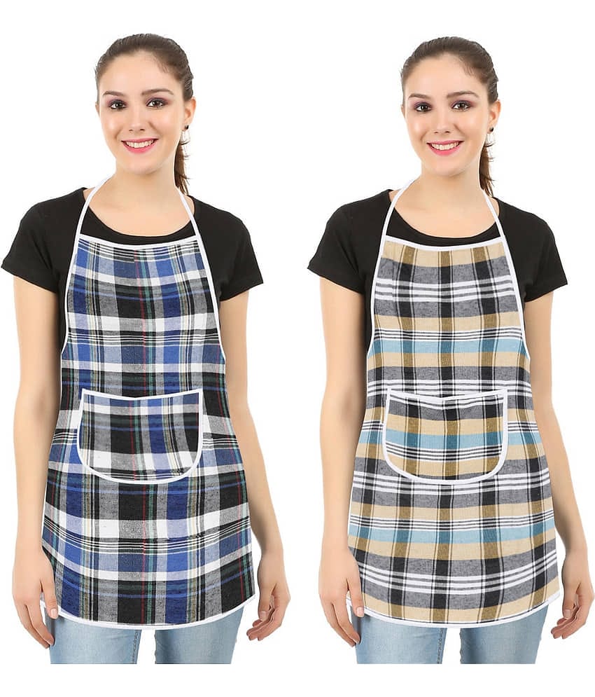 E-Retailer Set of 2 Cotton Apron