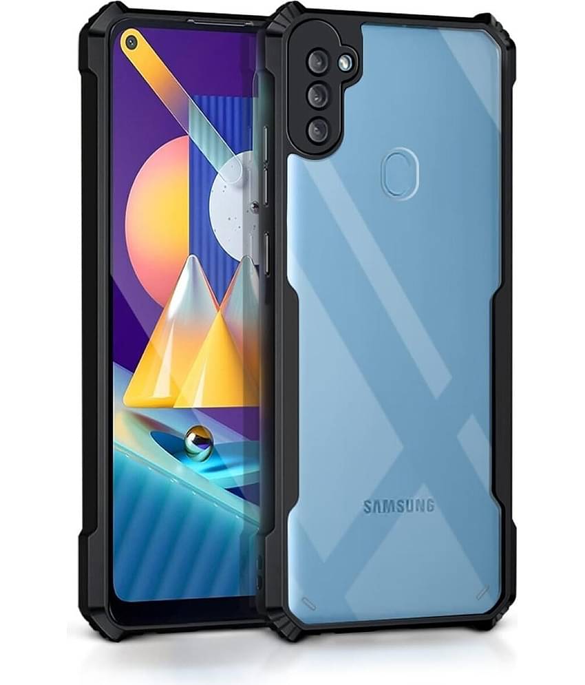 VAKIBO Plain Cases Compatible For Rubber Samsung Galaxy M11 ( Pack of 1 )