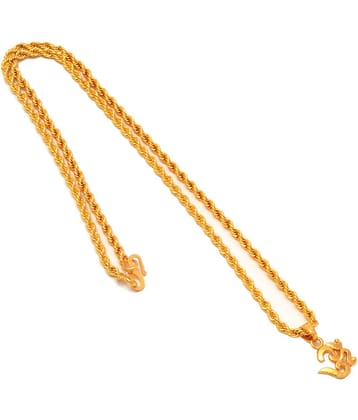 Jewarhaat - Golden Pendant ( Pack of 1 )