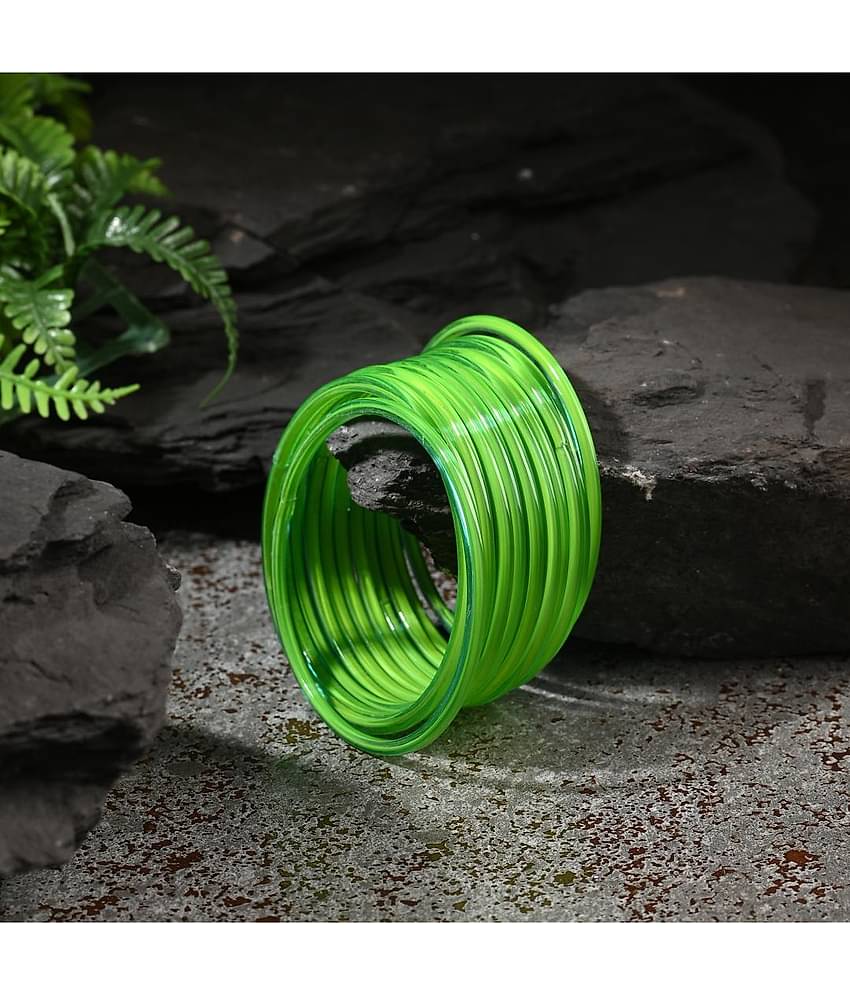 Somil Green Bangle Set ( Pack of 12 )