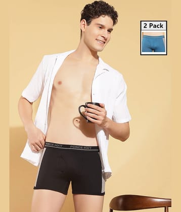 Force NXT Pack of 2 Cotton Trunks For Men's ( Multicolor )