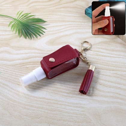 Portable Hand Sanitizer Holder Keychain with Tassel (1 Pc) Portable Hand Sanitizer Holder Keychain with Tassel (1 Pc)