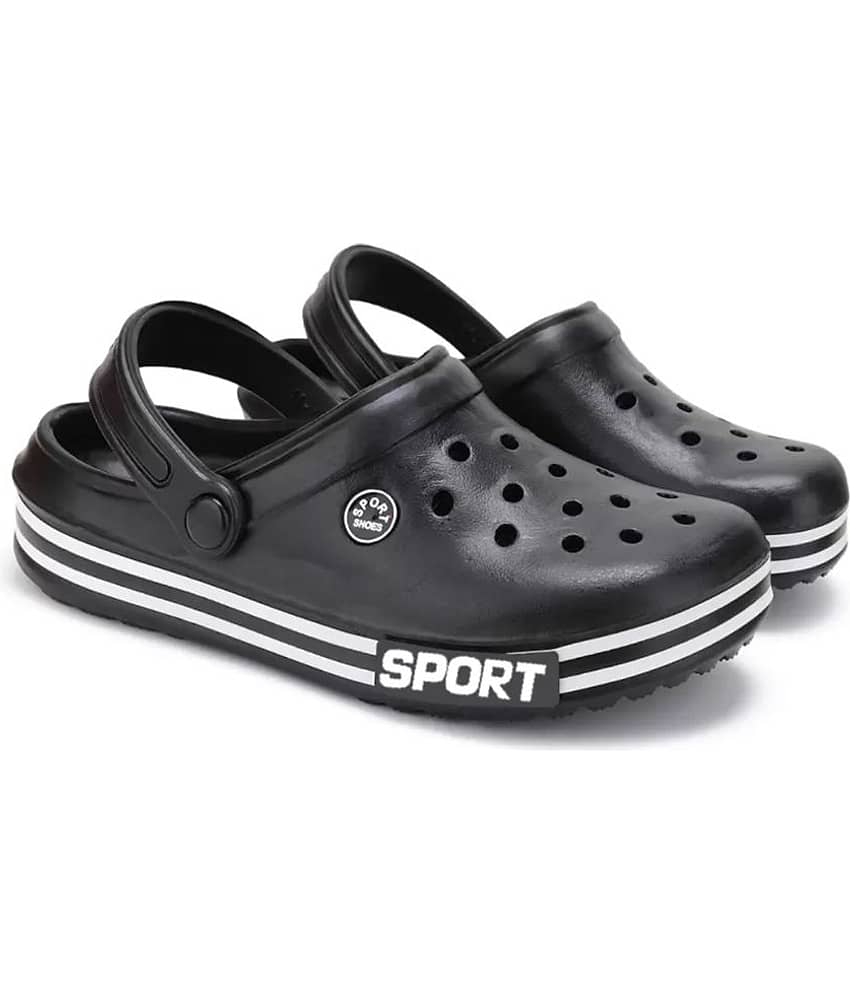 PENNEN - Black Men's Clogs