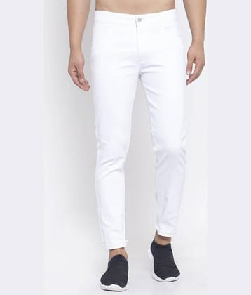 Star4well Slim Fit Solid Men's Jeans - White ( Pack of 1 )