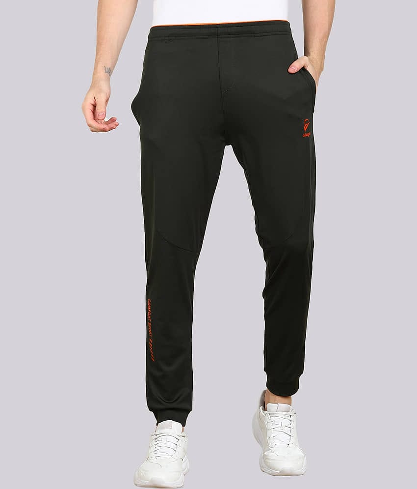 SLAGEN - Olive Green Polyester Men's Sports Joggers ( Pack of 1 )