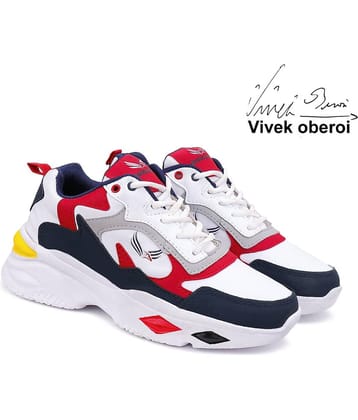 Bersache Red Men's Trekking Shoes